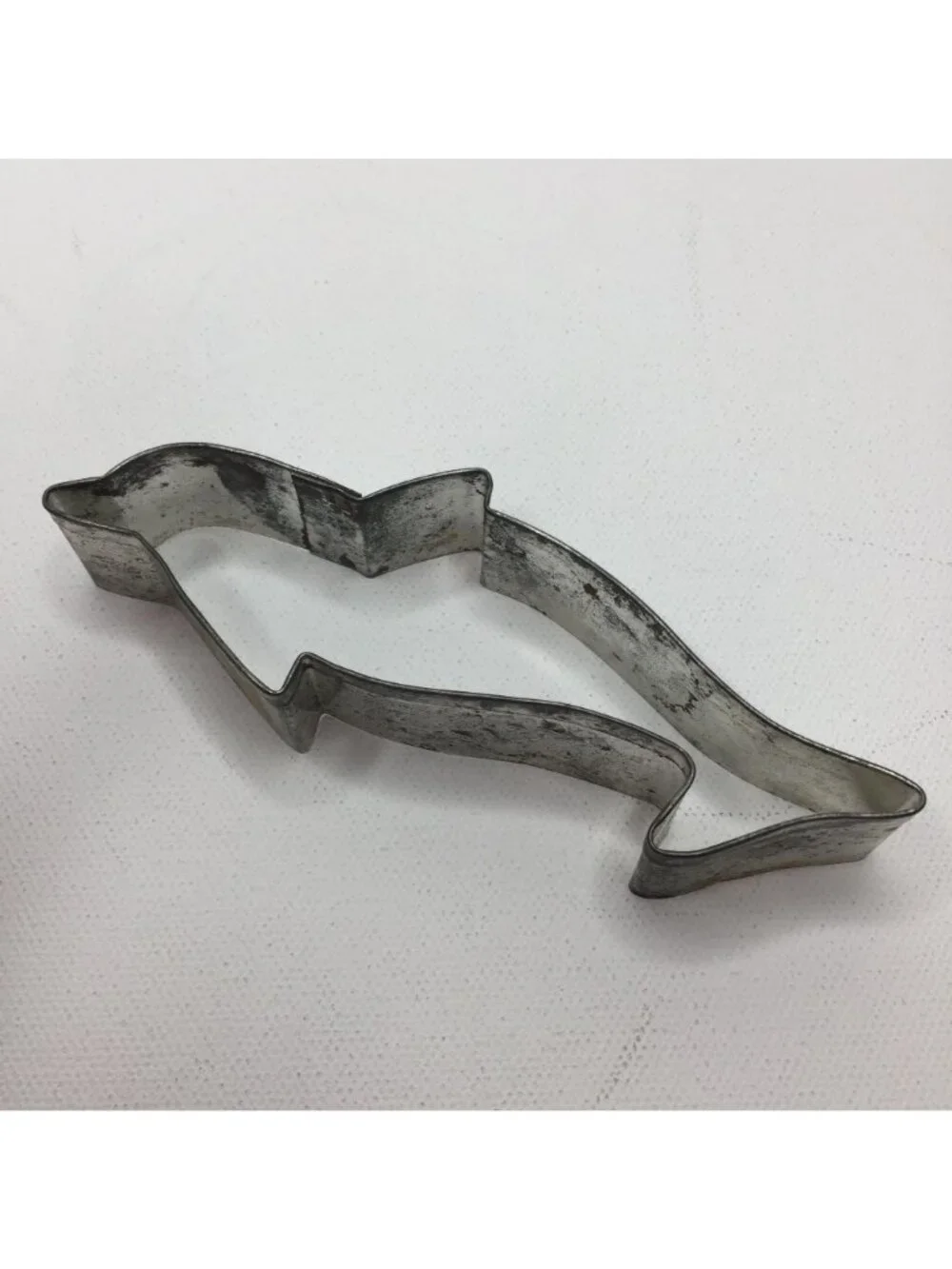 Set Of 6 Dinosaur & Dolphin Metal Cookie Cutters For Baking & Crafts